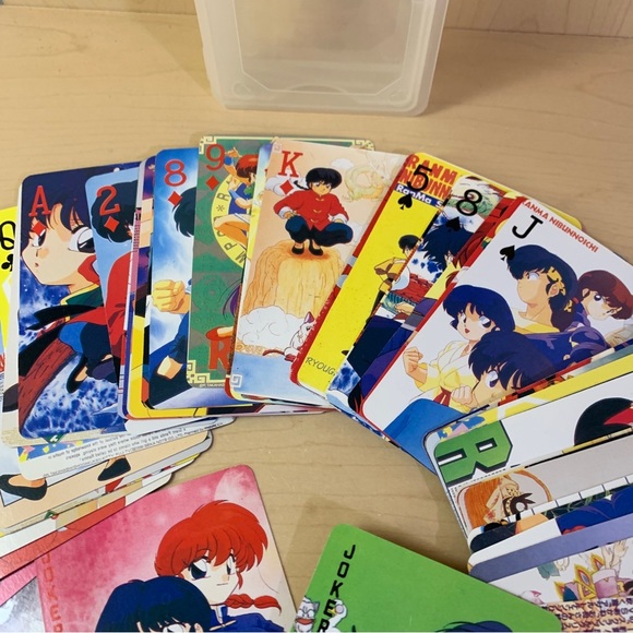 Ranma 1/2 Playing Cards Rumino Takahashi Anime Manga Complete Unused Unshuffled - Picture 3 of 9